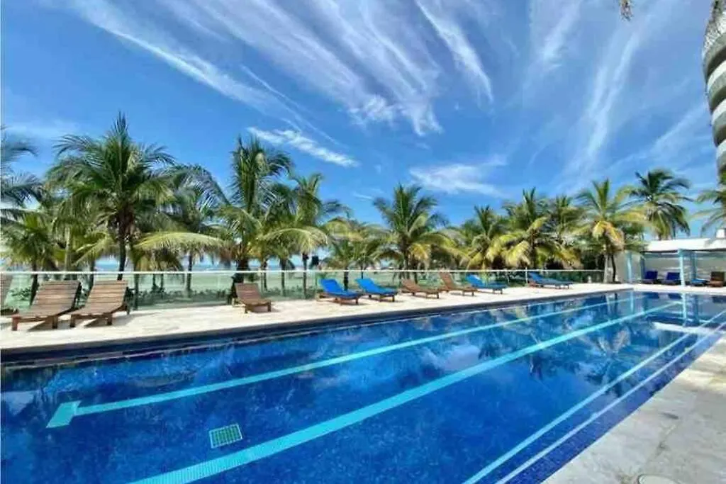 公寓 Apartamento Cartagena En Morros Frente A La Playa
