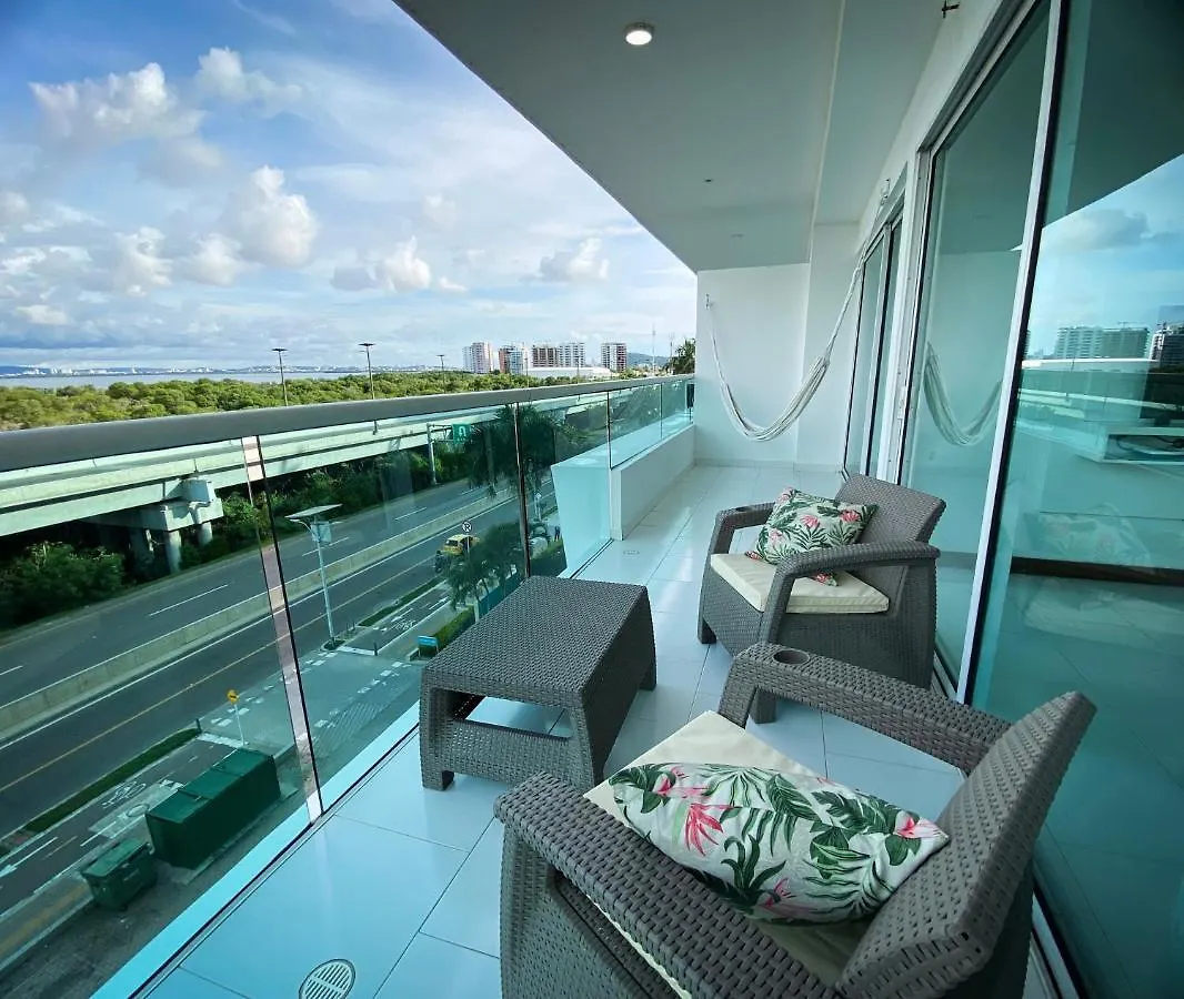 Apartamento Cartagena En Morros Frente A La Playa